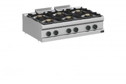 Плита 6 конфорочн.700 сер. Apach aprg-117t/pl